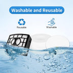 Soft Bristle Brushroll Roller Hepa Foam Filter Replacement Parts Compatible - Image 5