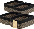 Small Storage Baskets for Organizing | Closet Organizer Bins | Shelf Toy Basket by MiniArkStorageBasketsHome