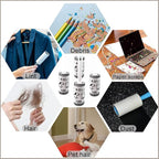 Lint Rollers for Pet Hair Extra Sticky, 400 Sheets Mega Value ，Clothing Hair - Image 3