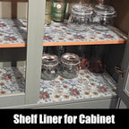 Floral Drawer Shelf Liners, 16IN x 10FT Non Adhesive and Strong Non-Slip - Image 6