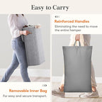 Lifewit 65L Slim Laundry Basket - Image 8