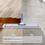 CQT Commercial Flat Microfiber Floor Mop Cleaning System 18" Inch Wet Dry and - Image 4