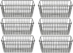 SANNO Wire Storage Baskets Freezer Baskets Farmhouse Organizer Storage Bins by SANNO
