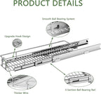 Pull Out Cabinet Organizer 7½" W x 21½" D, Heavy Duty Cabinet Pull Out Shelves - Image 7