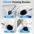 Ceramic Toilet Brush & Holder Set - Image 3
