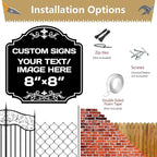 Personalized Aluminum Metal Signs - Image 4