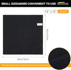KinHwa Microfiber Dish Cloths Thick Waffle Weave Kitchen Dish Rags Ultra - Image 3