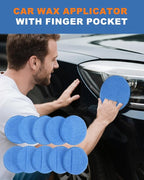 Wax Applicator Pads, 10 Pack Applicator Pad - Image 7