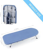 BiJun Small Ironing Board, Foldable Table Top Ompact Portable Mini Ironing - Image 4