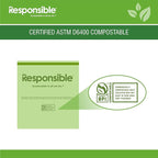 Responsible Products Kitchen Bin Liners, Certified Compostable, Heavy Duty - Image 5