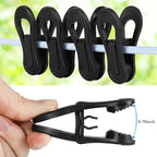 Tinfol Black Plastic Hanger Clips - Image 5