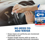 GOOP Multi-Purpose Waterless Hand Cleaner Towels - Image 6