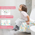 50 PCS Disposable Toilet Seat Covers, Extra Large Portable Potty Seat Covers - Image 2