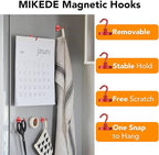 MIKEDE Magnetic Hooks Heavy Duty, 150LB Strong Magnet - Image 3