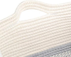 Storage Baskets for Clothes Fabric Cotton Rope Storage Basket - Image 8