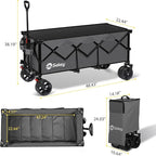 Sekey 48''L Collapsible Foldable Extended Wagon - Image 7