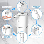 Automatic Liquid Soap Dispenser, 6 Level Adjustable Liquid, Wall Mount Soap - Image 2