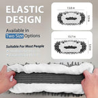8 Pcs Mop Slippers Socks Floor Cleaning, Microfiber Shoe Covers dust Washable - Image 5
