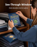 wisedry 500GX2 See-Through Silica Gel Packets, Color-Indicating Desiccant Packs - Image 3