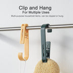 Large Clothes Pins Towel Clips, Strong Plastic Clothes Hanger. S Hook - Image 3