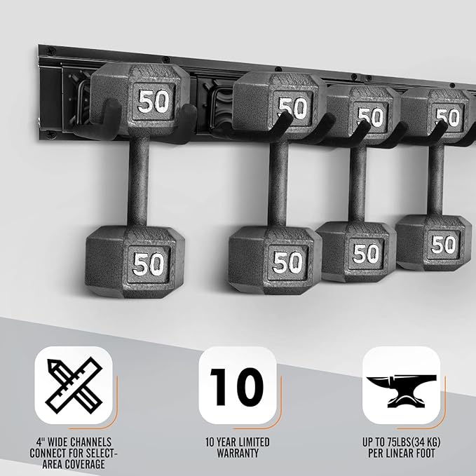 Garden Tool Storage Rack, Outdoor Power Tools Hangers - Image 3