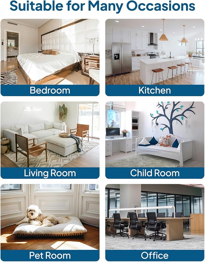 Air Purifier for Home Bedroom, Cobectal Room Air Cleaner - Image 9