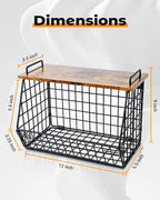 Extra Large Trash Bag Holder Under Sink, Wall Mounted Garbage Bag Dispenser - Image 6