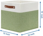 Temary 12 Inch Fabric Storage Cubes Storage Bins - Image 2