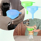 Honeydak 18 Pieces Multi-Purpose Plastic Funnels 4.7 Inch Wide Mouth Funnels - Image 6