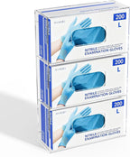 HIIMIEI Glove Holder for Wall Mount: Magnetic Gloves Box Holder, Acrylic by HIIMIEI