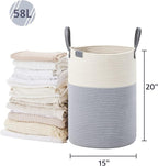 VIPOSCO Tall Laundry Basket, Large Dirty Clothes Hamper - Image 5