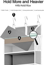 1 Pack Over The Door Storage Organizer - Image 3