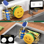 Cisily Gold Smiley Sponge Holder - Image 4