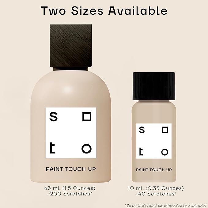 soto Beige Paint Touch Up, Matte Finish — 10 Milliliters of Scratch Repair - Image 2