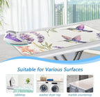 Lavender Flower Hummingbird White Ironing Mat - Image 5