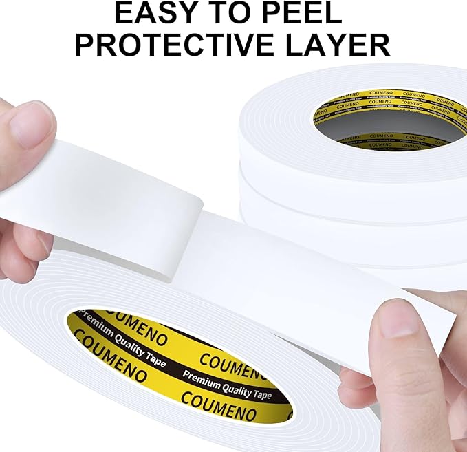 Single-Sided EVA Foam Tape, Single-Sided Sealing Strip Foam Pad Sponge Tape - Image 5