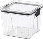 Food Storage Containers 4pack Plastic BPA Free shatterproof Freezeable - Image 9