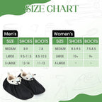 Frienda 16 Pairs Non Slip Reusable Shoe Covers Waterproof Boot Covers - Image 8
