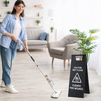 Kigley 2 Pcs Wet Floor Sign, 24 Inch Stainless Steel Caution Wet Floor Sign - Image 7