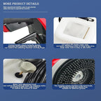 1100W Red Floor Polisher Commercial Floor Cleaner Polishing Machine Carpet - Image 5