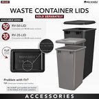Rev-A-Shelf Double Pullout Trash - Image 5