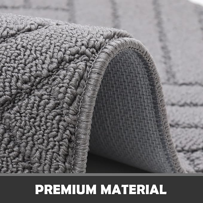 Door Mat Indoor, Non-Slip Rubber Backing Entry Rug & Door Mats, Low-Profile - Image 7