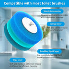 36-Piece Toilet Wand Refills, Disposable Toilet Bowl Cleaner Wand Compatible - Image 2