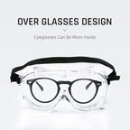 Safety Goggles Medical Goggles Fit Over Eyeglasses Anti-Fog Safety Glasses - Image 2