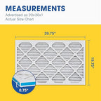 Aerostar 20x30x1 MERV 13 Air Filter, 4 Pack Set of HVAC Furnace Filters - Image 5