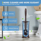 UPTRONIC Toilet Brush, Aluminum Alloy Toilet Brush and Holder Set - Image 6