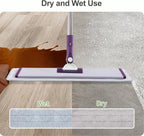 CQT Commercial Flat Microfiber Floor Mop Cleaning System 18" Inch Wet Dry and - Image 4