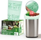 Compostable Trash Bags, 13 Gallon / 49.2 Liter, Extra Thick 0.9 Mil Tall by TFORING%C2%AE