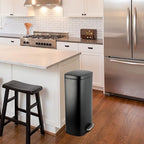 AthLike Trash Can, Stainless Steel Kitchen Garbage Can, Step Waste Bin - Image 7