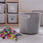 PUTSKA Basket – Round Storage for Toys and Clothes, Stuffed Animals – Soft Baby - Image 2